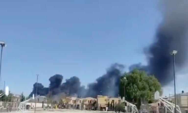 Fuerte incendio se registra en la México-Pachuca: ¿qué se está quemando?