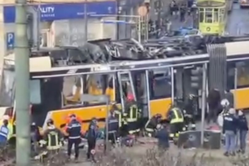Runaway Milan tram derails and crashes into building as two dead and ...