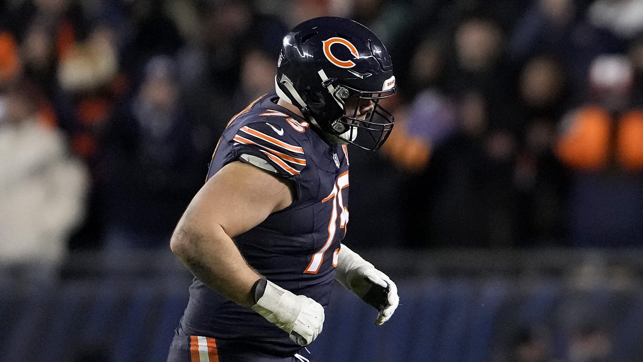 Bears OL coach gets brutally honest on left tackle dilemma
