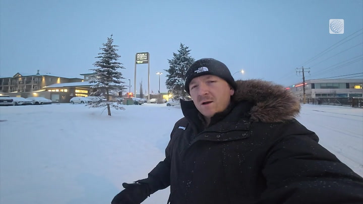 Snow in Calgary: Watchout for slippery roads and traffic issues