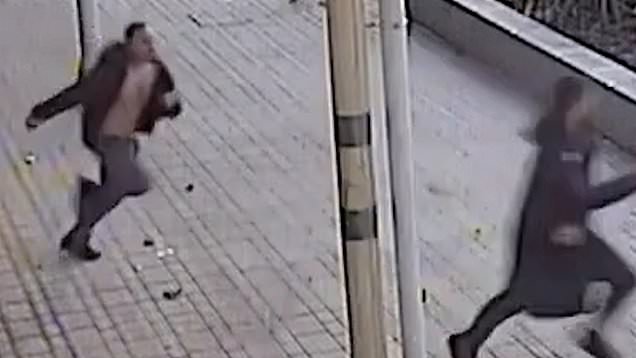 Man jailed after brazen knife attack