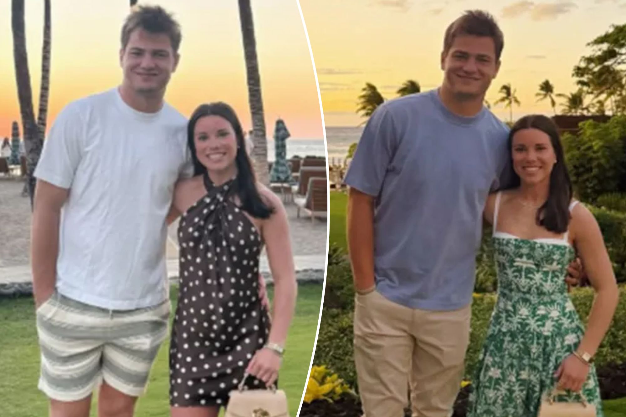 Drake Maye's wife gives inside look at tropical vacation after Super ...