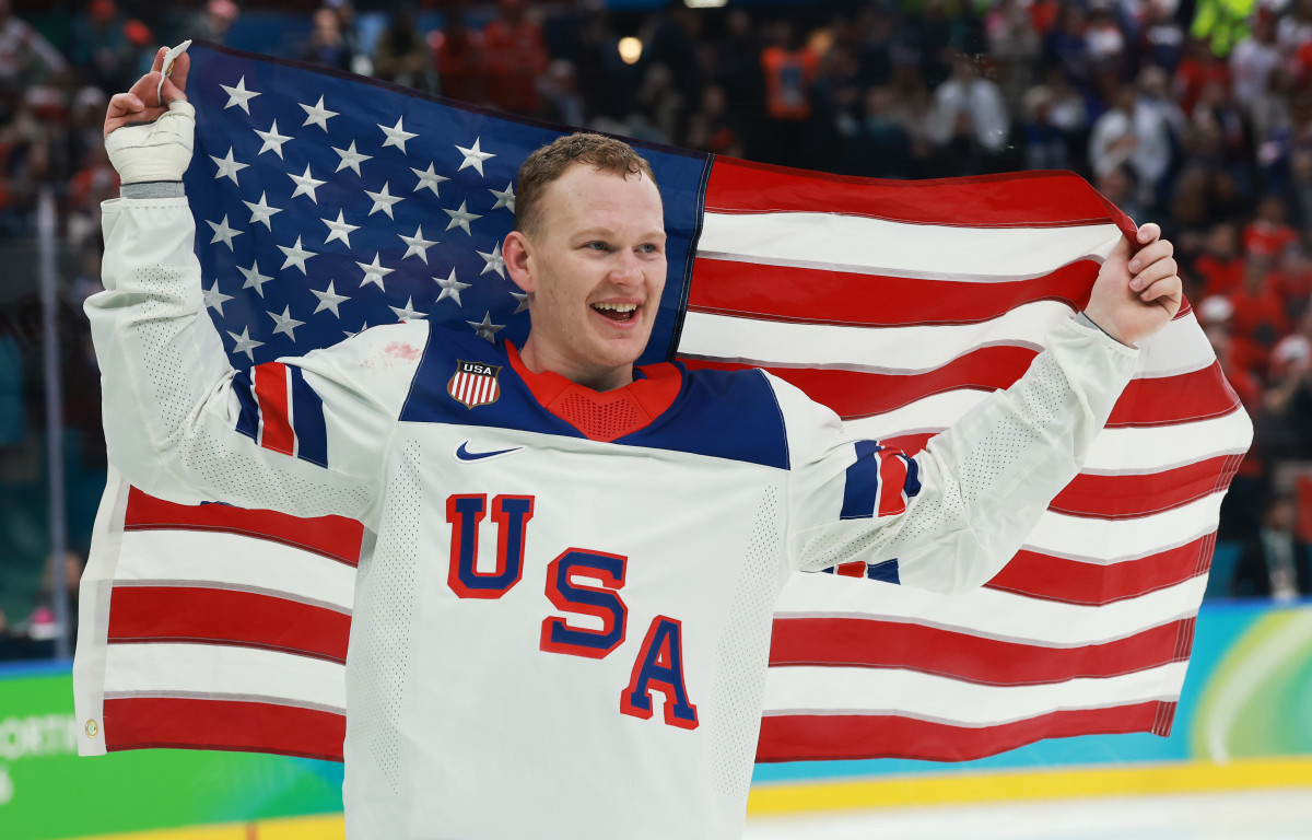 Olympic gold medalist Brady Tkachuk slams 'fake' White House AI video ...