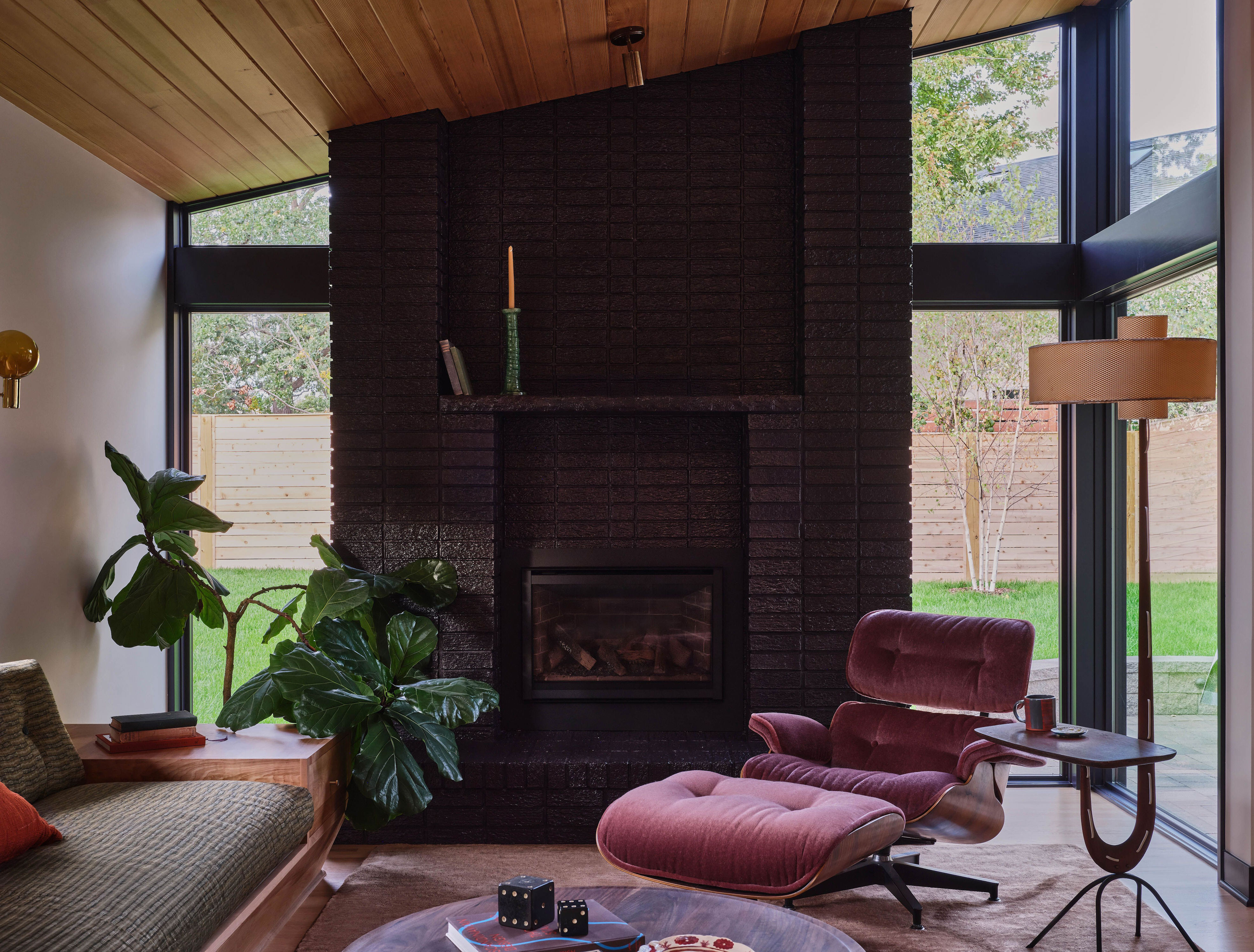 Your living room needs a floor lamp with a table attached