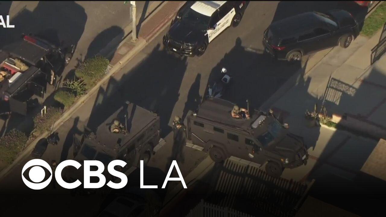 Torrance police respond to man barricaded inside home near hospital