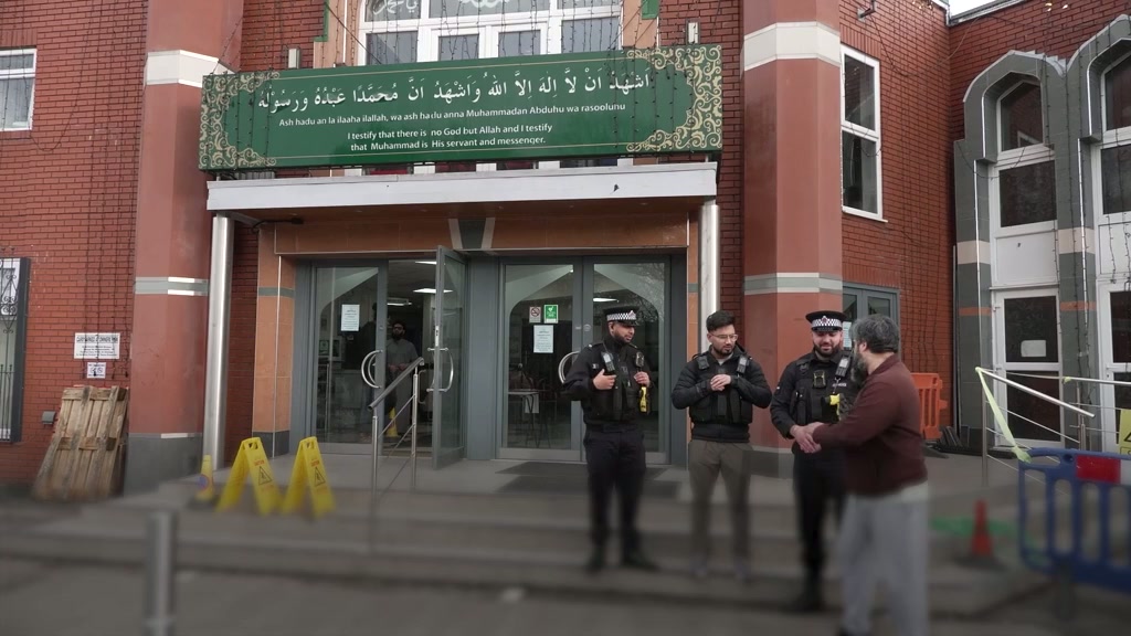Man charged with possession of offensive weapon after mosque incident