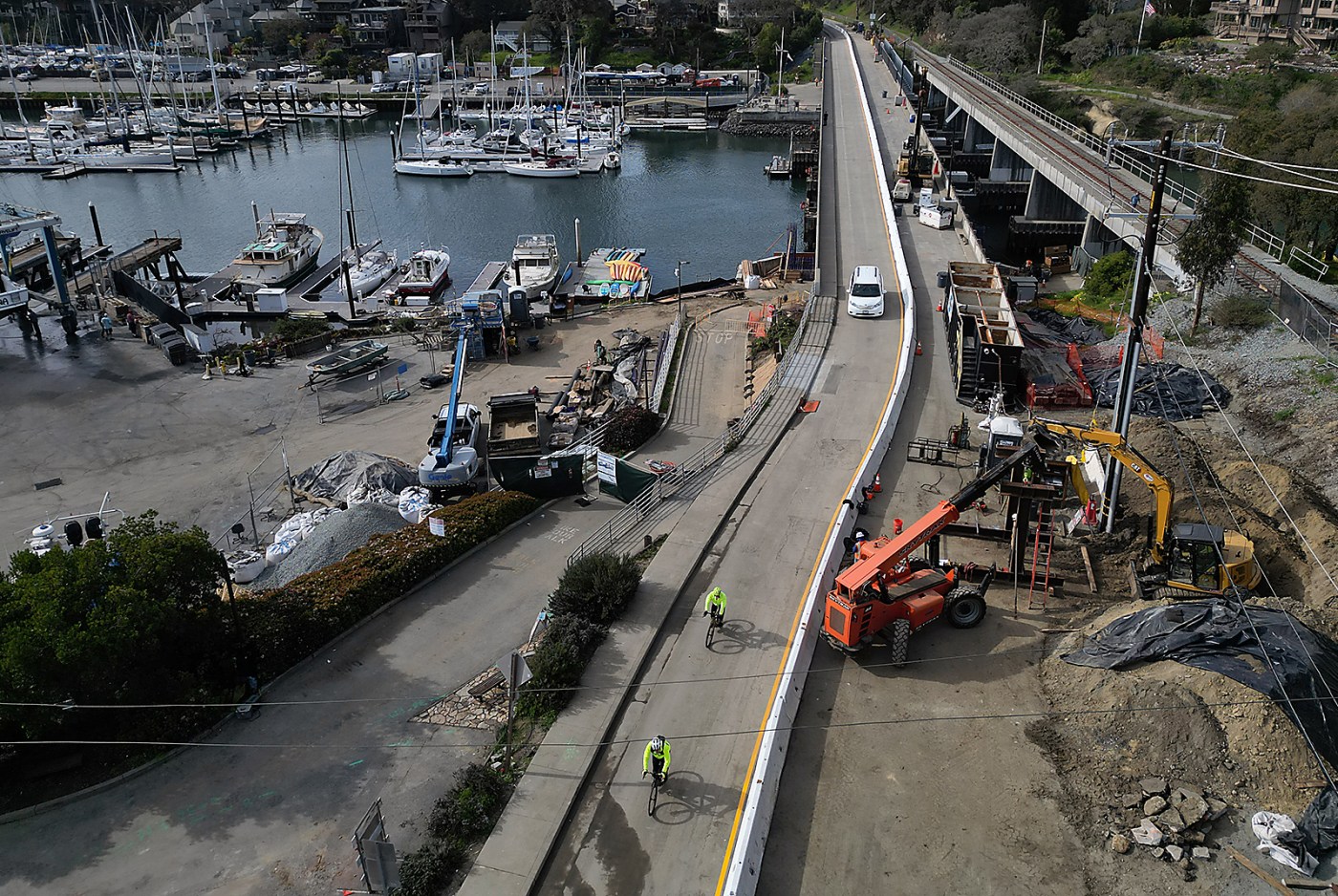 Murray Street Bridge returns to single-direction traffic system