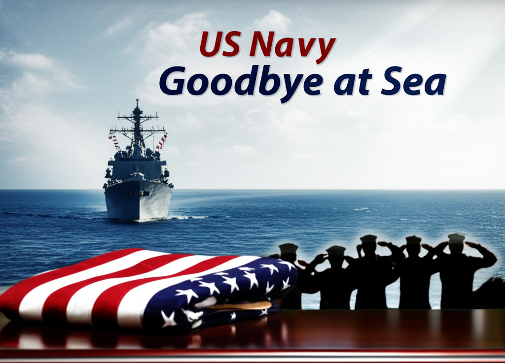 US Navy goodbye at sea: Traditions and remembrance