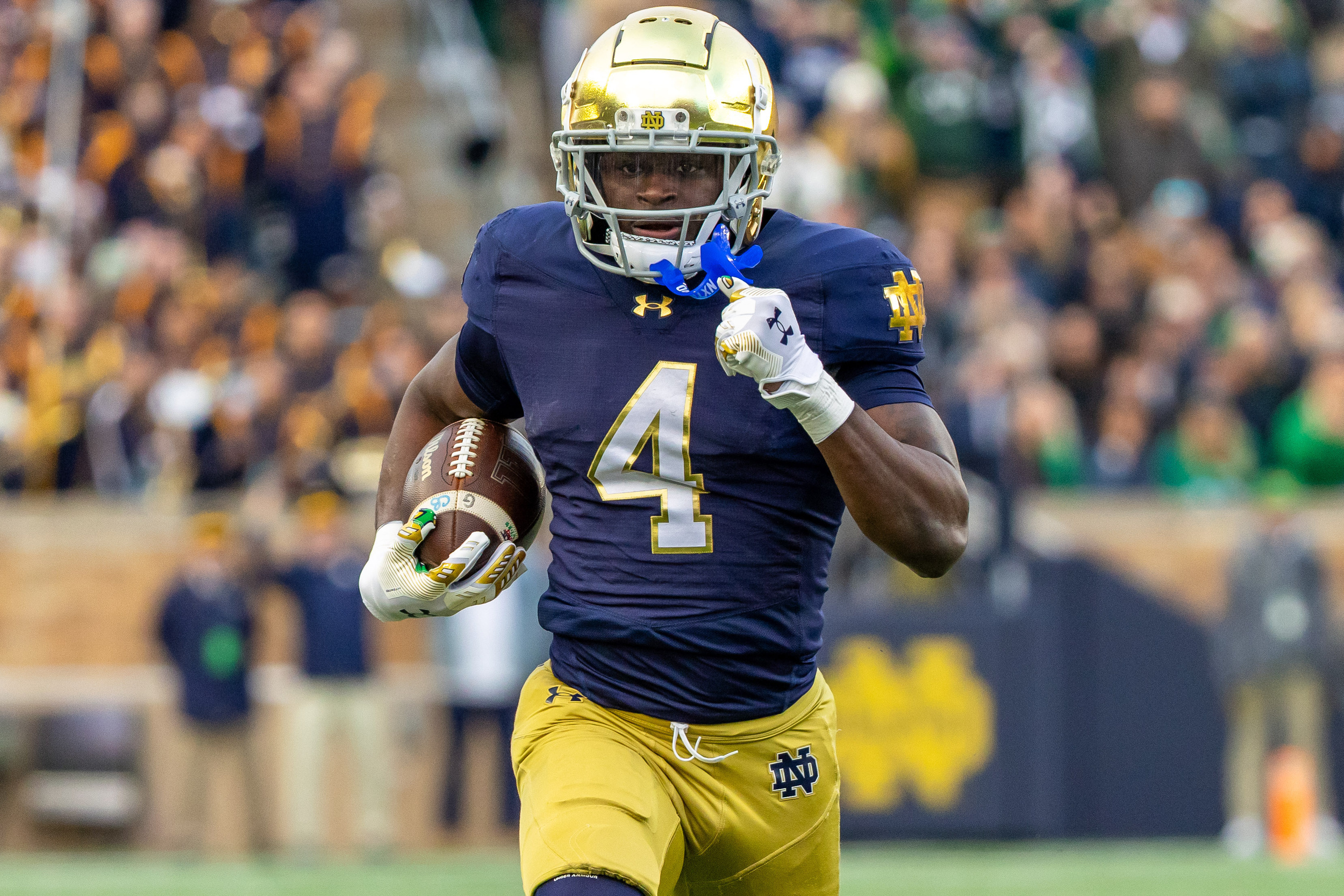 Notre Dame RB Jeremiyah Love downplays meeting with Cowboys<br><br>