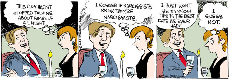 The latest comic strips from the Creators Syndicate (2/27)