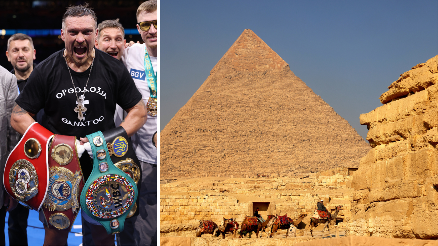 Heavyweight champ to defend belt at iconic landmark