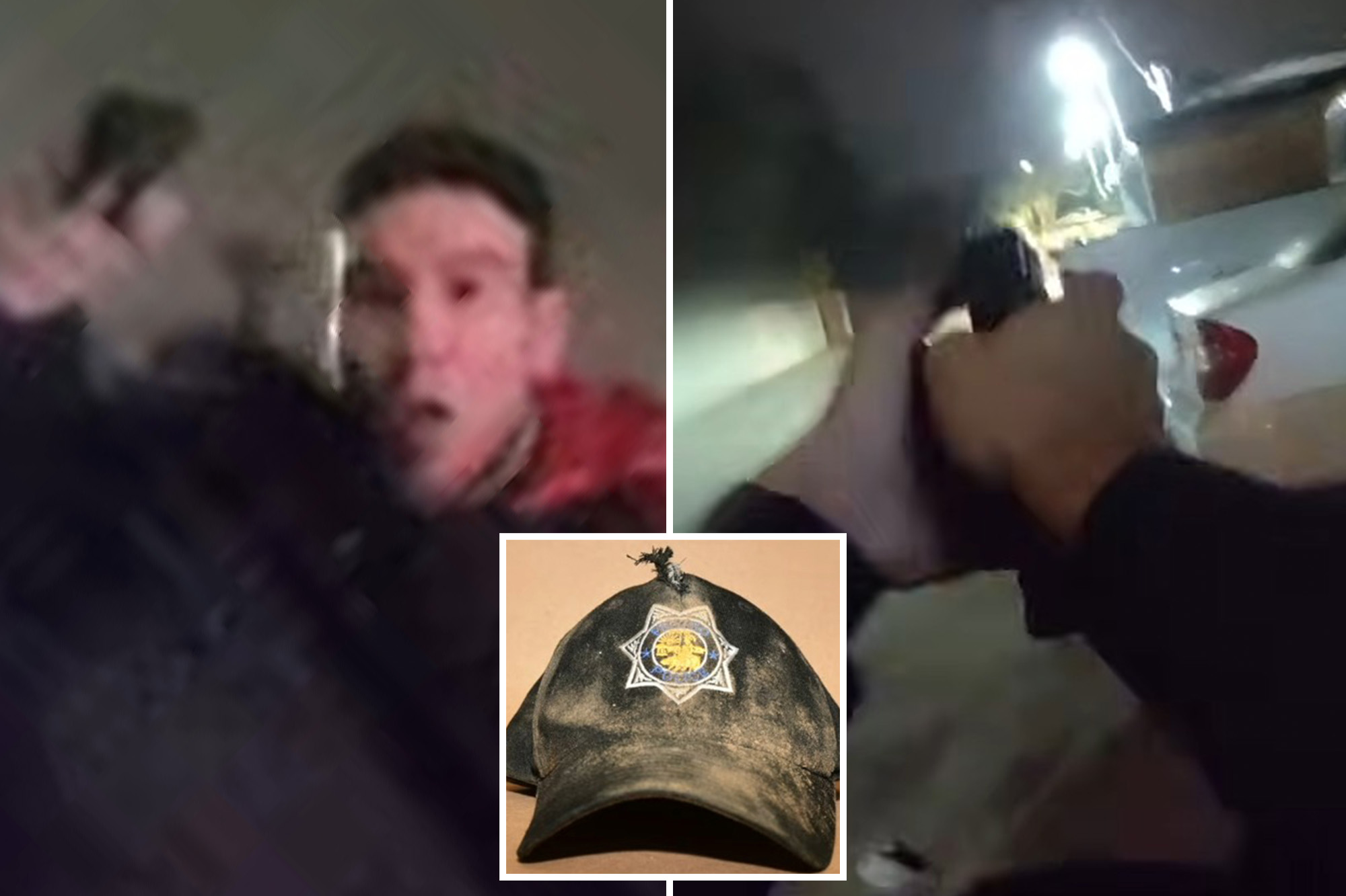 Fresno police share body cam of moment officer narrowly escapes a gunshot to the head<br><br>
