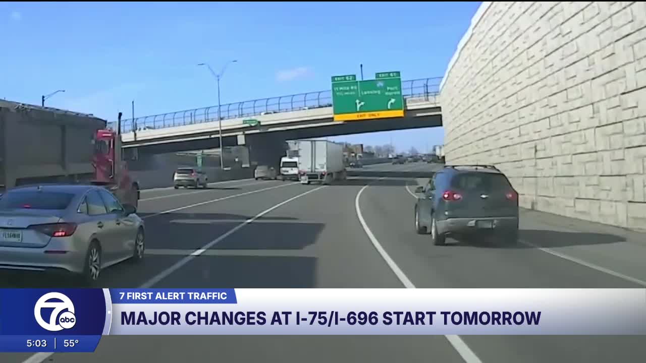 What to know about the months-long ramp closures on I-75 & I-696
