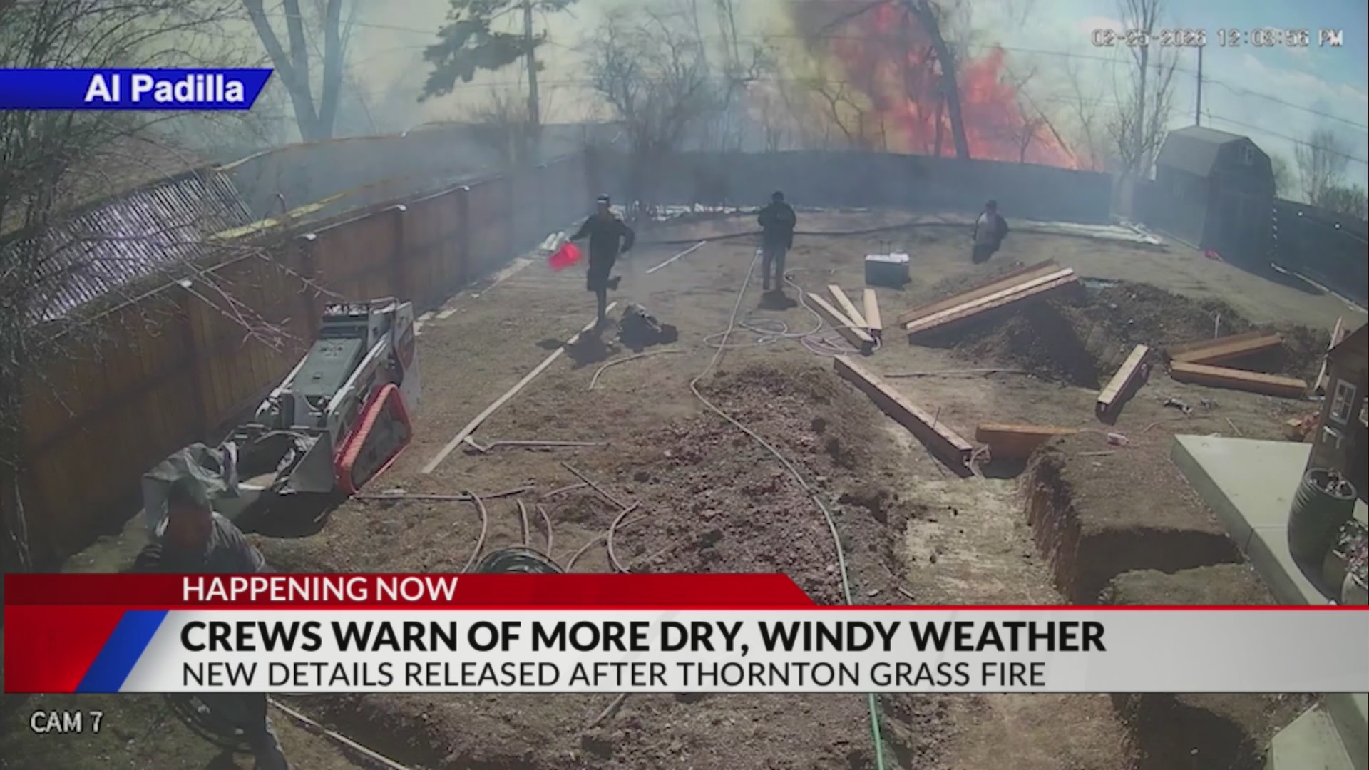 Officials warn of fire danger amid more dry, windy weather
