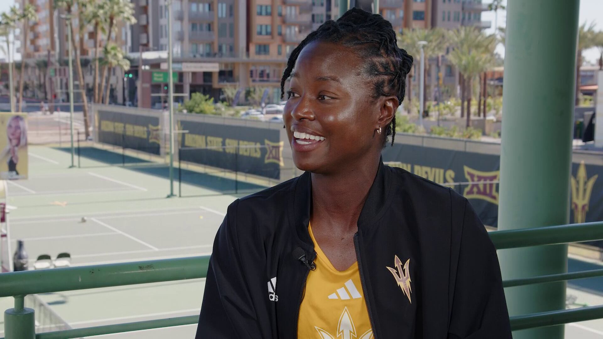 Meet the first Black head coach in ASU women's tennis history