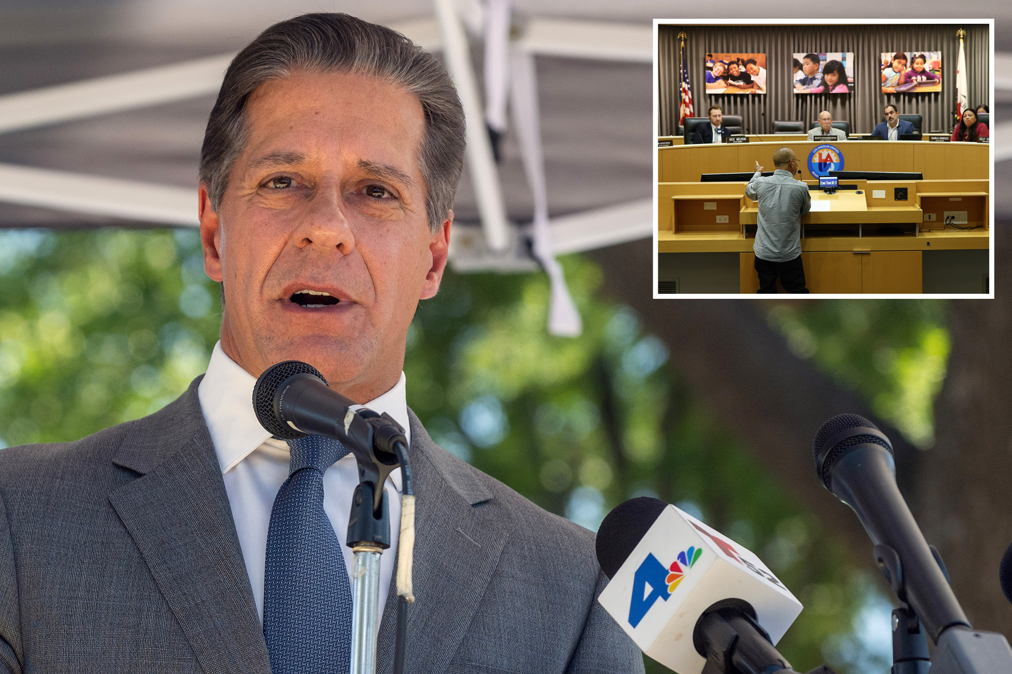 LAUSD superintendent Alberto Carvalho put on paid leave after shocking ...