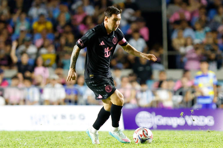 El estatus de Lionel Messi en duda para la visita del Inter de Miami a la Casa Blanca