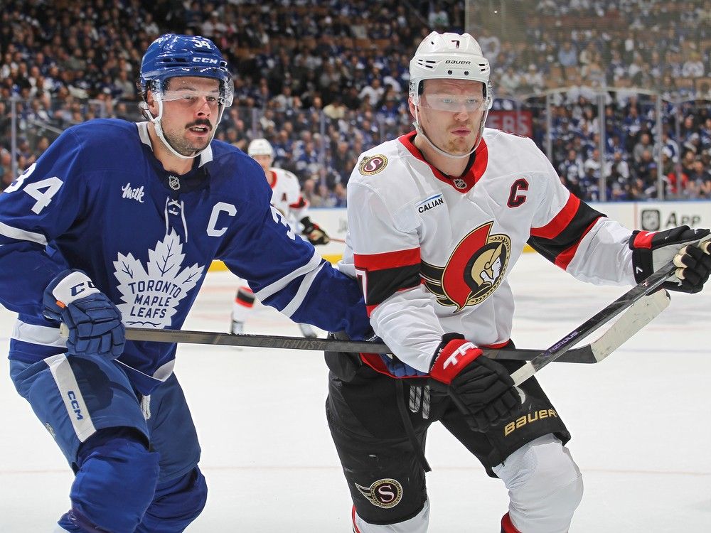 Ottawa Senators' US Olympians to face off against captain Auston ...