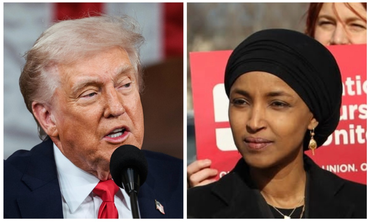 Trump labels Ilhan Omar a 