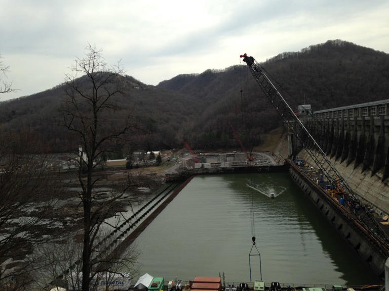 Bluestone Dam opening right-side gates after six years