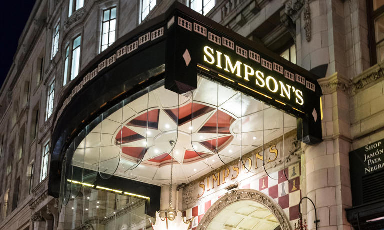 Simpson's in the Strand is set to reopen next month after it was forced ...