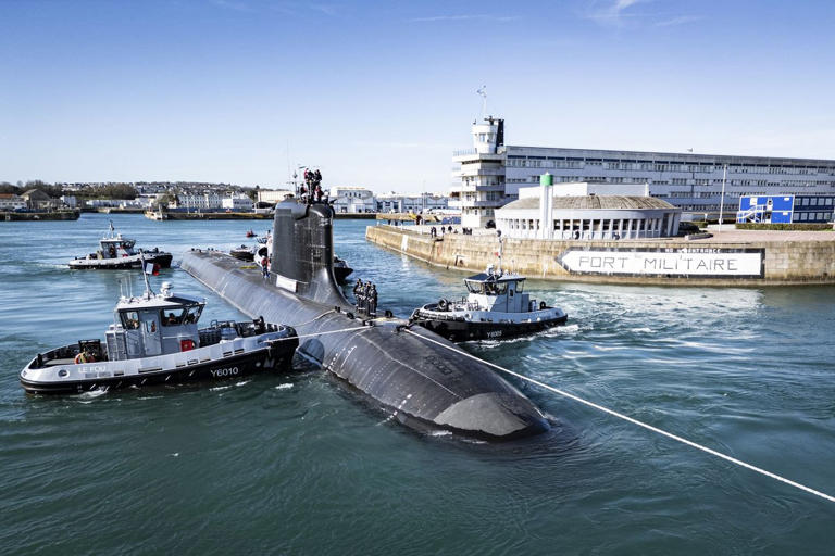 Le De Grasse, lors des début des essais à la mer. © Océane Le Duc/Marine Nationale/Défense