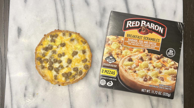 Red Baron Pizza Scrambles Stores
