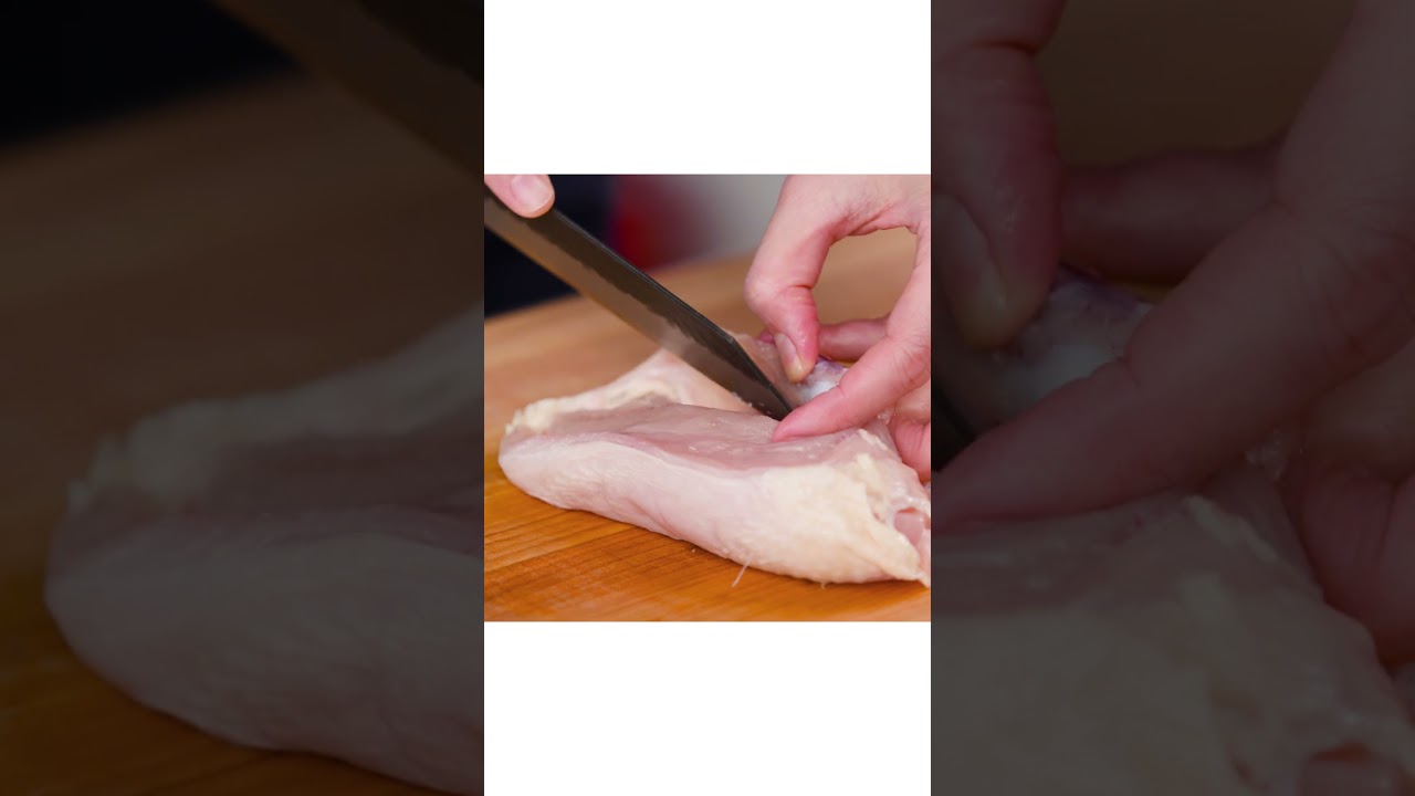 Easy technique for crispy-skinned chicken breasts