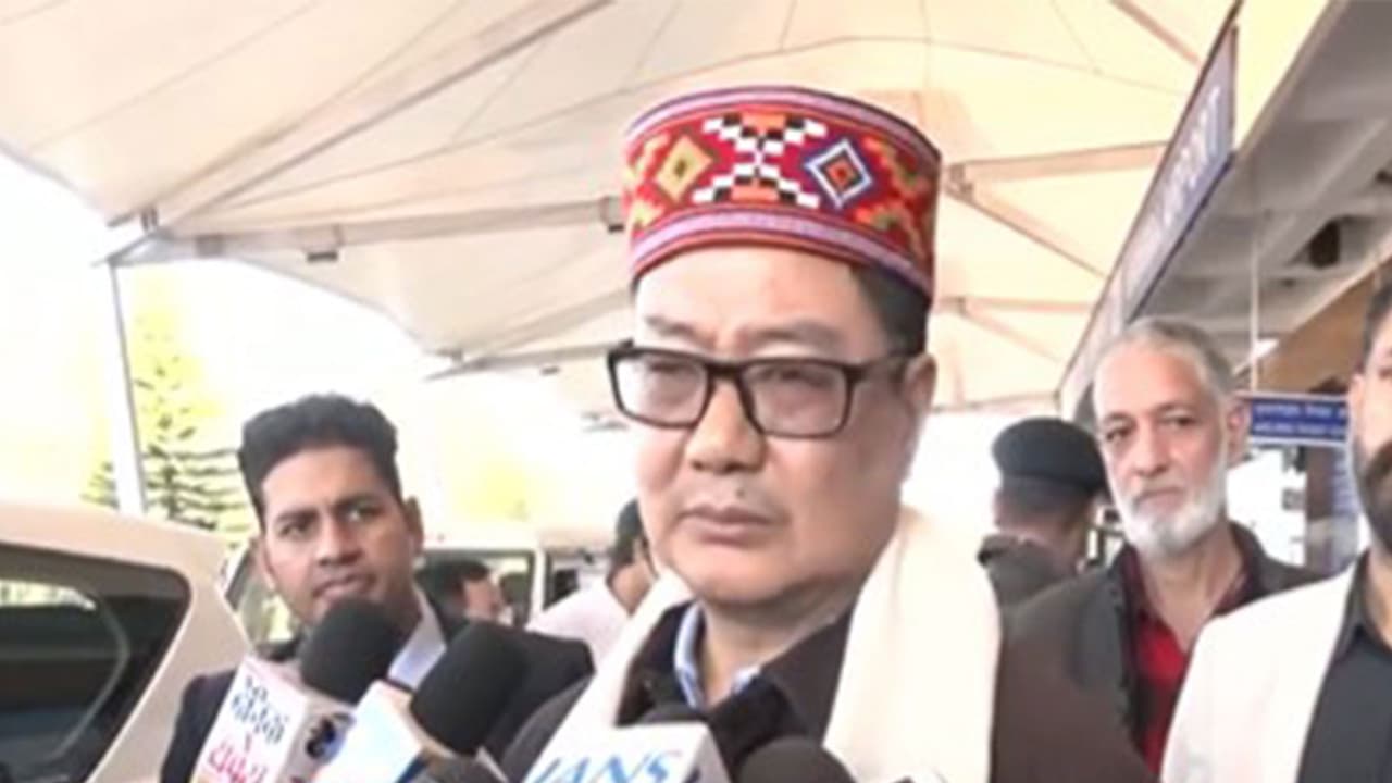 Rijiju hits back at Owaisi over criticism of PM Modi's Israel visit