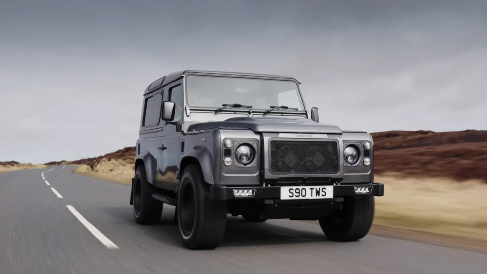 What happens when a Land Rover gets a V8 engine?