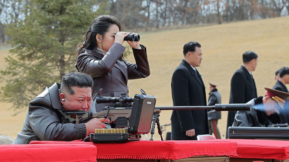 With sniper rifle photos, Kim Jong Un intensifies spotlight on his daughter, a potential successor<br><br>