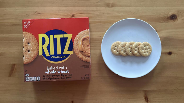 8 Ritz crackers, ranked worst to best