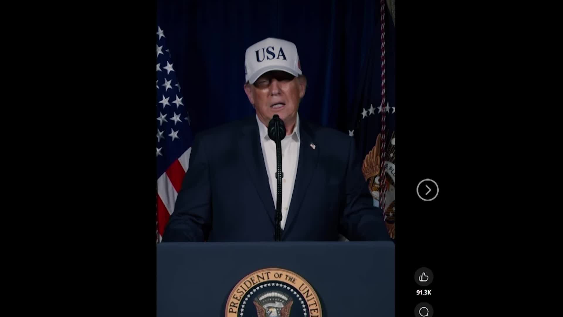 Watch: Trump addresses nation after Iranian strikes | 28/22 News
