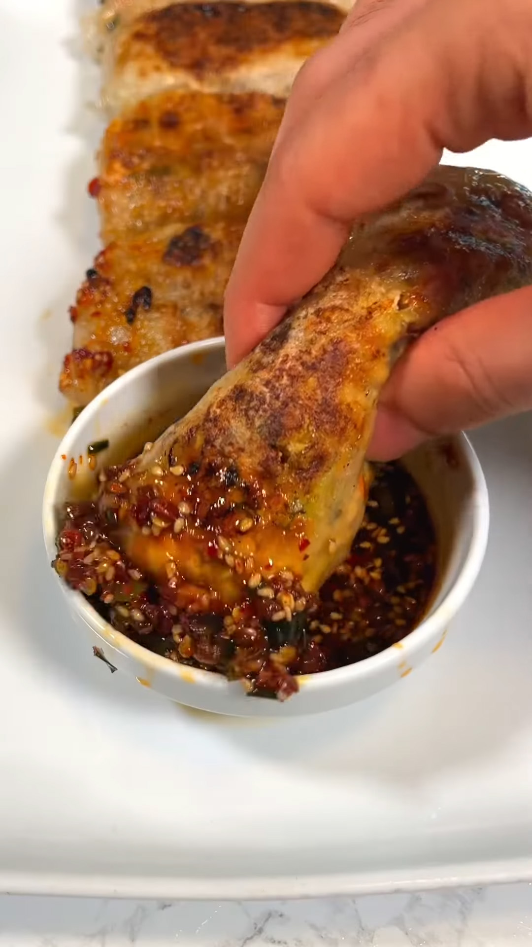How to make vegan rice paper dumplings