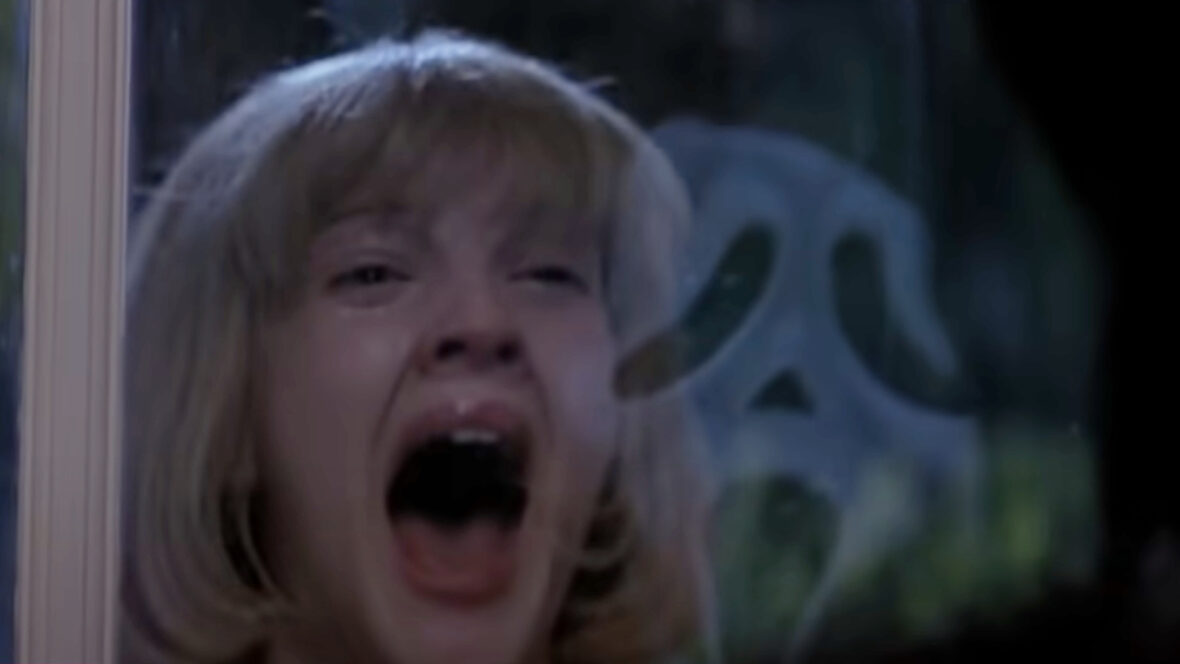 'Scream' fan art recreates the iconic opening from the original