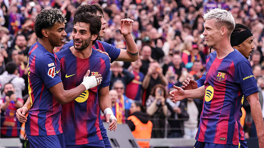 Even Yamal’s teammates were in awe of his second strike. | Javier Borrego/Europa Press/Getty Images