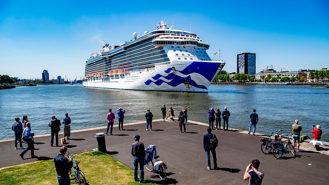 Cruise ship abruptly changes course to rescue people in distressed boat: 