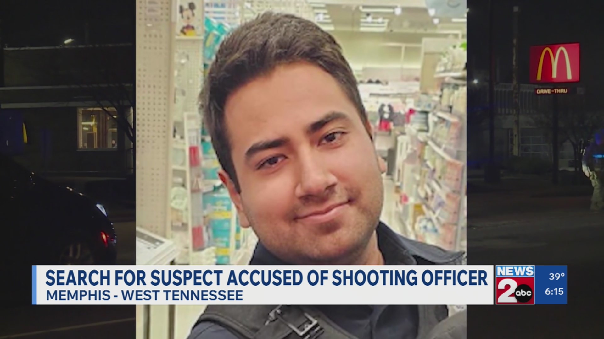 Search for suspect accused of shooting Memphis officer