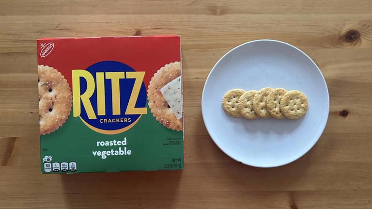 8 Ritz crackers, ranked worst to best