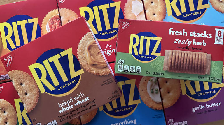 8 Ritz crackers, ranked worst to best