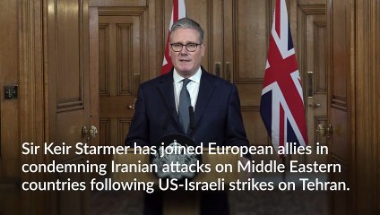 Starmer tells Iran to ‘refrain’ from further attacks after calls with ...