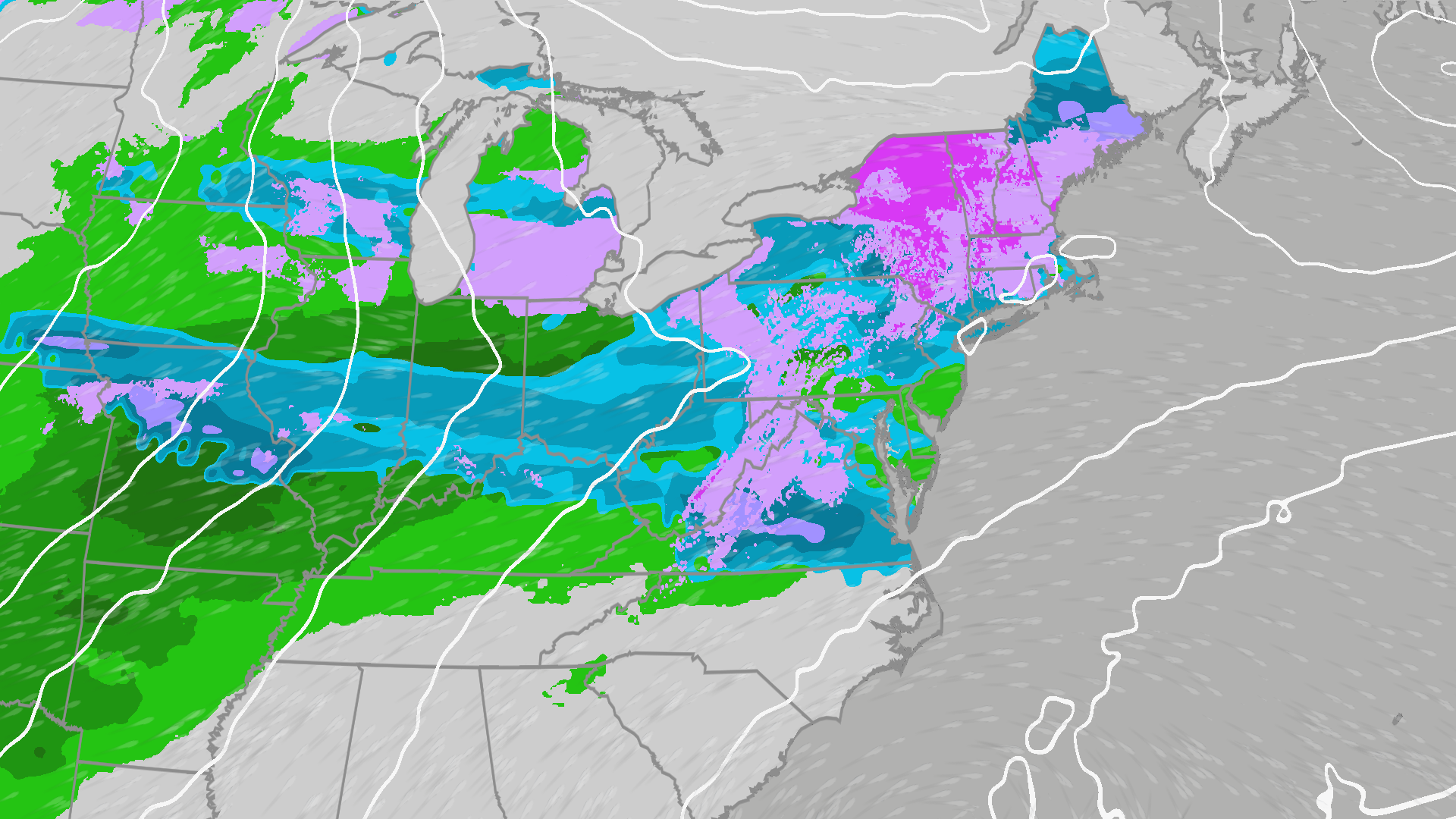 Cold air, chances of wintry mix for Northeast upcoming week