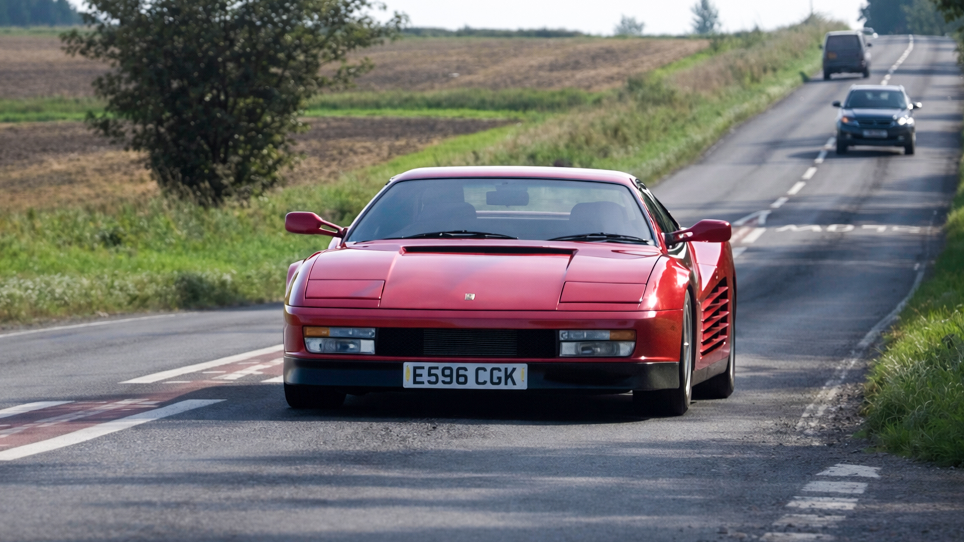 Ferrari Testarossa with improved engine response