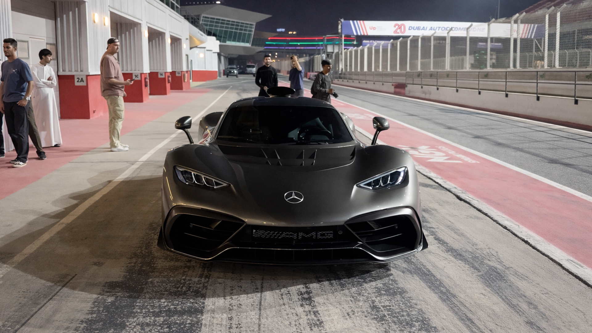 $2,700,000 Mercedes AMG One at track day