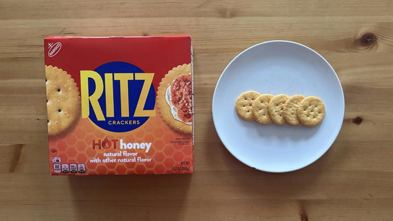 8 Ritz crackers, ranked worst to best