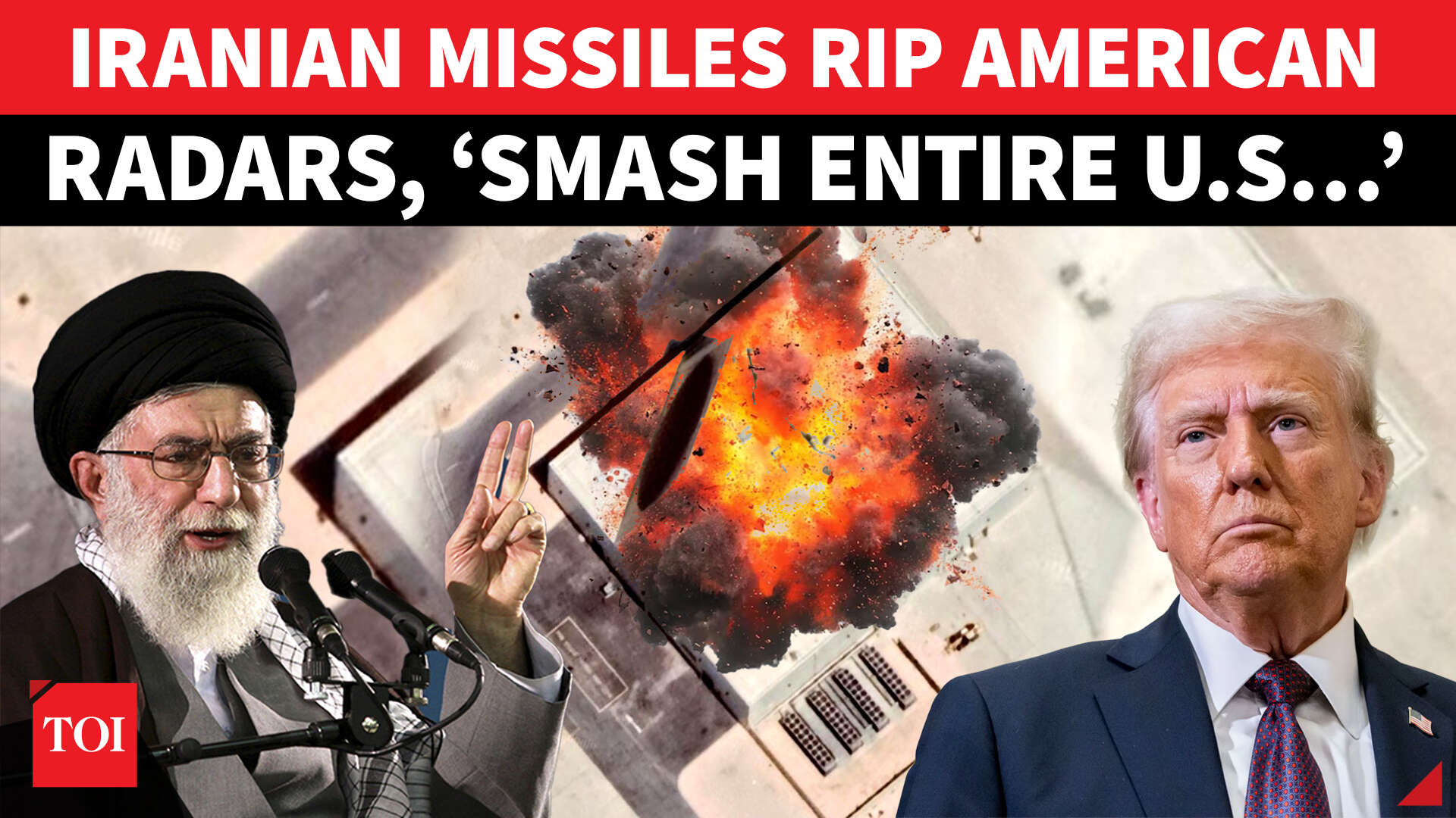 Iran’s Salvos RIP OPEN U.S. Air Defence Umbrella; After Iron Domes ...