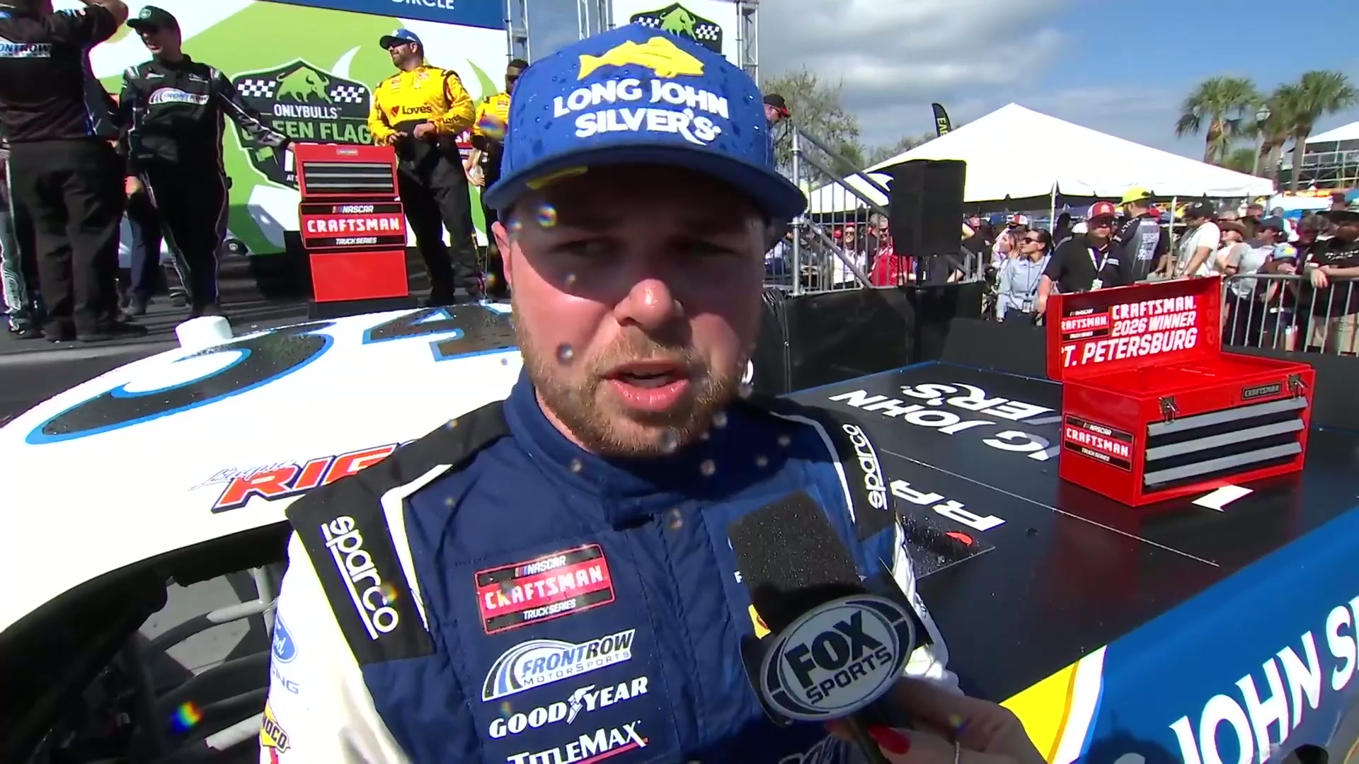 Riggs soaks in win: 'The short-track guy won at St. Pete'