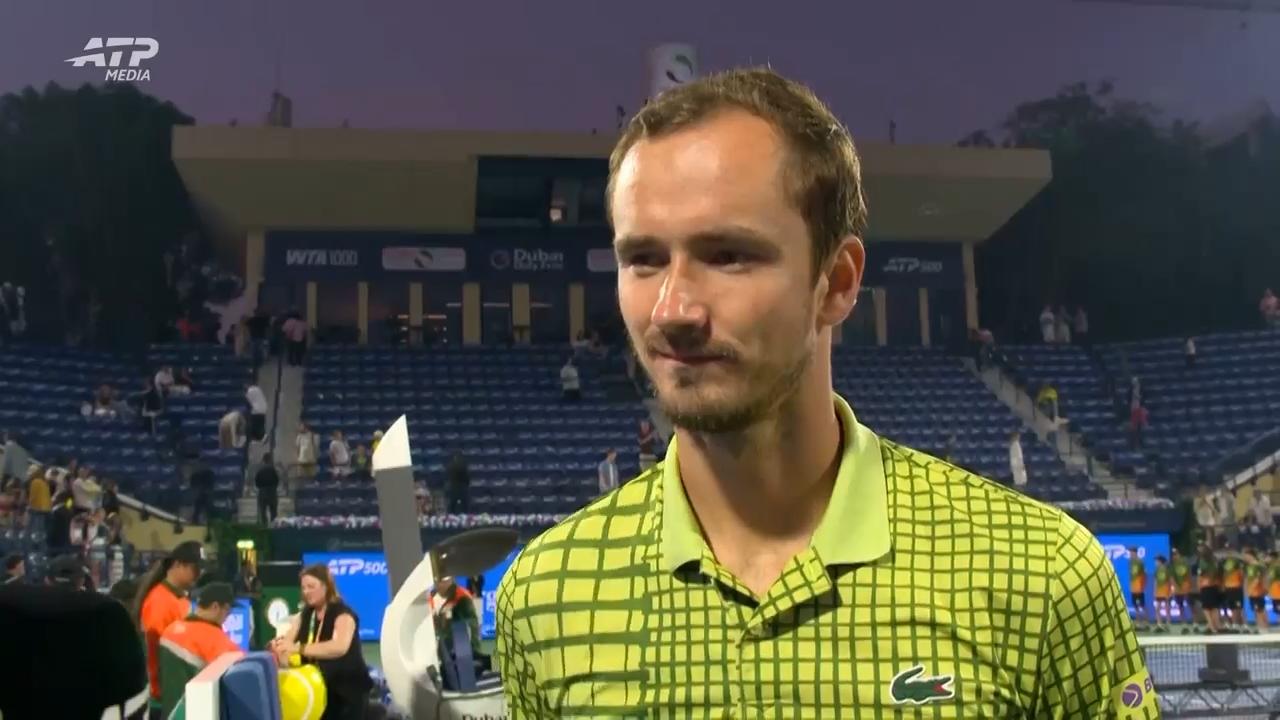 'I played unreal' - Medvedev on retaining Dubai title after Griekspoor ...