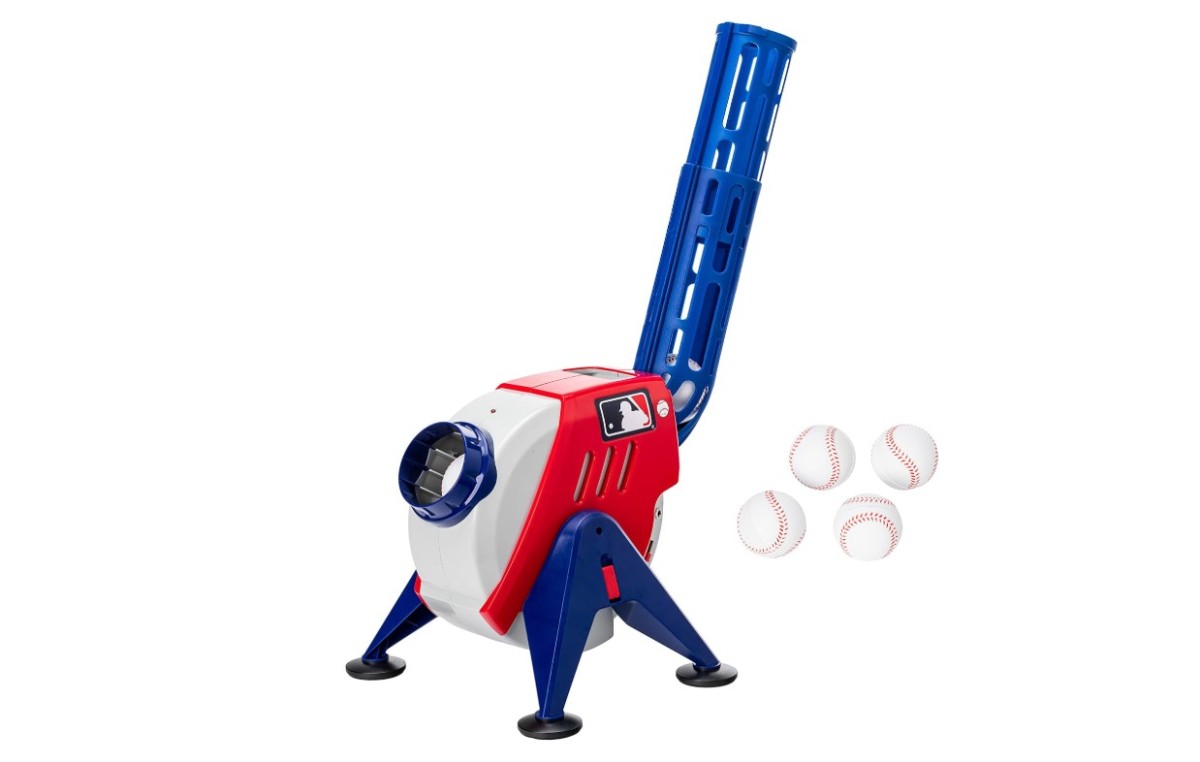 Amazon’s $100 MLB-approved kids pitching machine is now $45