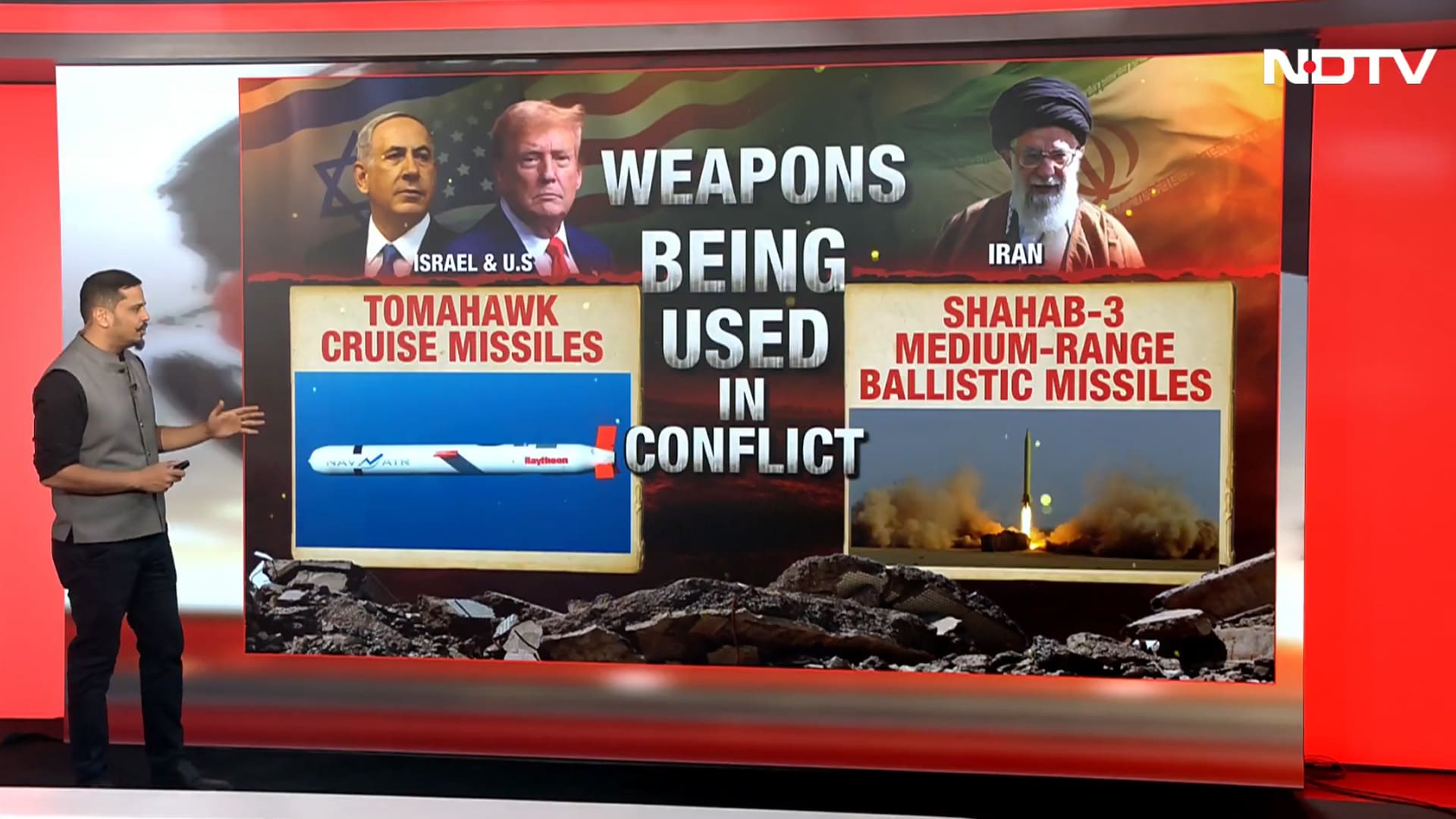 Tomahawks, bunker-busters, ballistic missiles: Weapons driving Israel ...